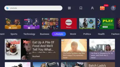 Captura de tela de Open Browser 6