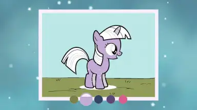 Captura de tela de My Little Pony Color By Magic 8