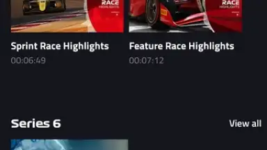 Captura de tela de F1 TV 5