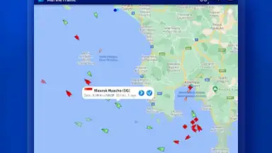 Captura de tela de MarineTraffic 11