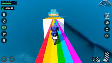 Captura de tela de Mega Ramp Stunt - Bike Games 3