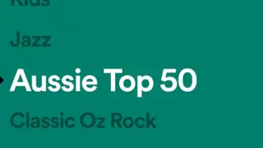 Captura de tela de Spotify Stations 1