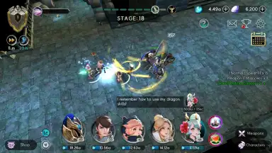Captura de tela de Savior Saga : Idle RPG 14