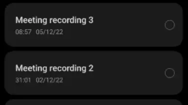 Captura de tela de ColorOS Recorder 5