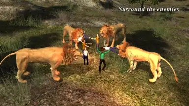Captura de tela de Lion 3D Attack 3
