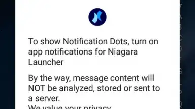 Captura de tela de Niagara Launcher 4
