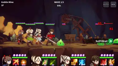 Captura de tela de FANTASYxDUNGEONS 2