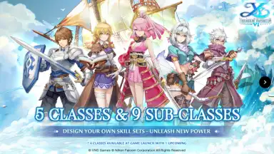 Captura de tela de Ys 6 Mobile VNG 5