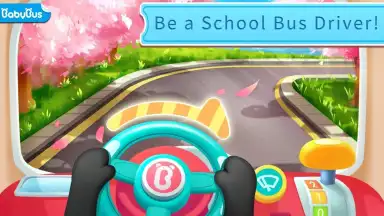 Captura de tela de Baby Panda’s School Bus 12