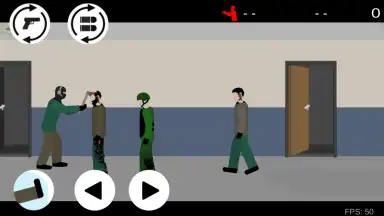 Captura de tela de Flat Zombies: Cleanup and Defense 9