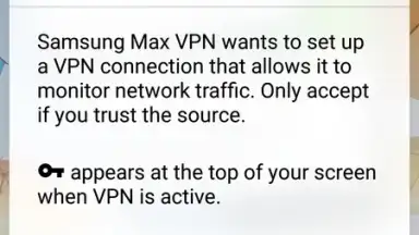 Captura de tela de Samsung Max 7