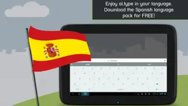 Captura de tela de ai.type Spanish Predictionary 1