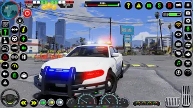 Captura de tela de US Police Games Car Games 3D 5