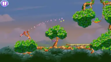 Captura de tela de Angry Birds Stella 5