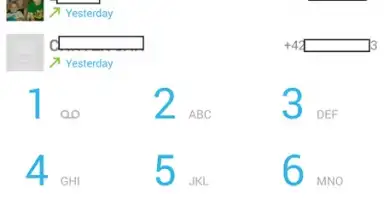 Captura de tela de KitKat Dialer 3