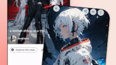 Captura de tela de PixAI.Art - AI Art Generator 2