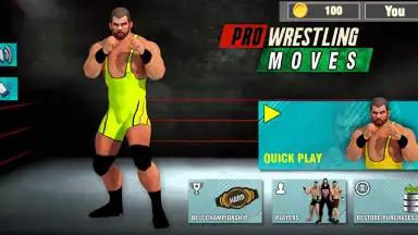 Captura de tela de Tag Team Wrestling Games: Mega Cage Ring Fighting 10