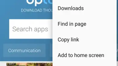 Captura de tela de 8G Internet Browser 3