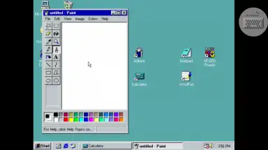 Captura de tela de Win 98 Simulator 5