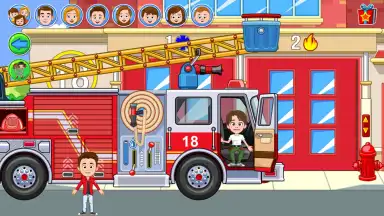 Captura de tela de My Town : Firestation Free 8