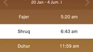 Captura de tela de Q8PrayApp 6