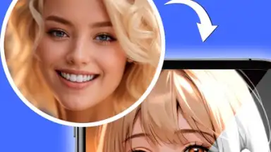 Captura de tela de AR Drawing Anime 3