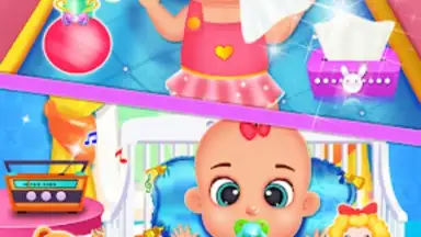 Captura de tela de Princess caring babyshower 2