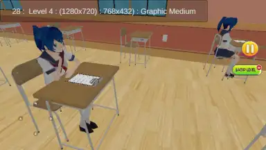 Captura de tela de YUMI High School Simulator 3D 1