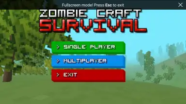 Captura de tela de Zombie Craft Survival 3