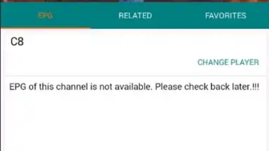 Captura de tela de TVTAP 3