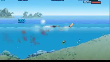 Captura de tela de Hungry Shark Free! 6
