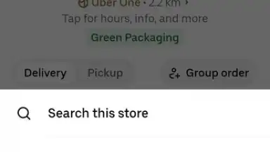 Captura de tela de Uber Eats 4
