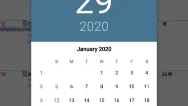 Captura de tela de aCalendar 6