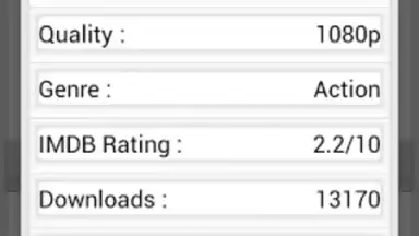 Captura de tela de YIFY Torrents 2