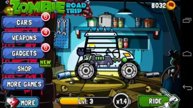 Captura de tela de Zombie Road Trip 3