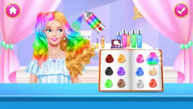 Captura de tela de Hair Nail Salon: Makeup Games 3