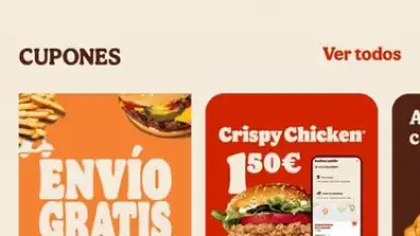 Captura de tela de Burger King® España 1