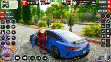 Captura de tela de US Car Driving City Car Game 5