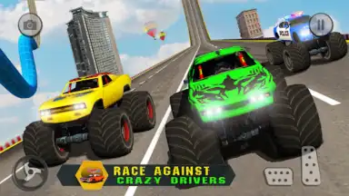 Captura de tela de Car Stunt Race 3d - Car Games 1