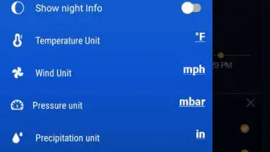 Captura de tela de Local Weather Widget 14