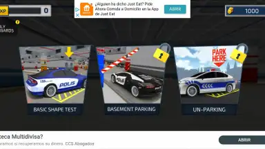 Captura de tela de Police Parking Adventure 4