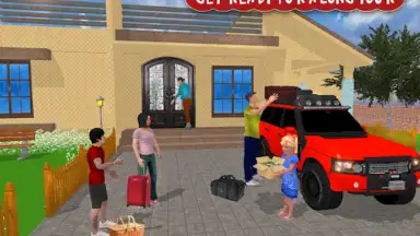 Captura de tela de Virtual Family Summer Vacation 2