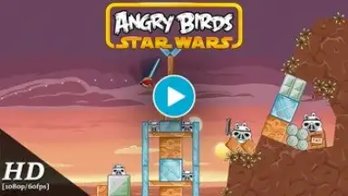 Captura de tela de Angry Birds Star Wars 1