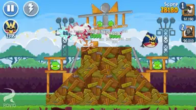 Captura de tela de Angry Birds Friends 2