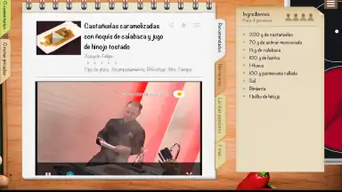 Captura de tela de Canal Cocina HD 1