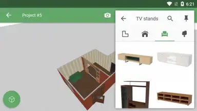 Captura de tela de Planner 5D 6