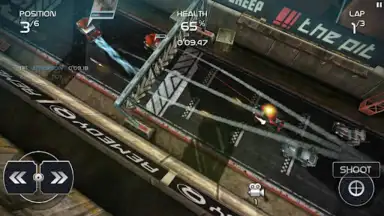 Captura de tela de Death Rally FREE 4