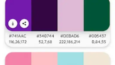 Captura de tela de Color Palette 1