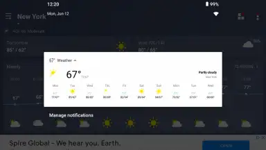 Captura de tela de Weather - Accurate Weather App 3