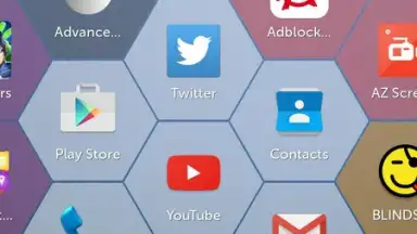 Captura de tela de Hexy Launcher 1
